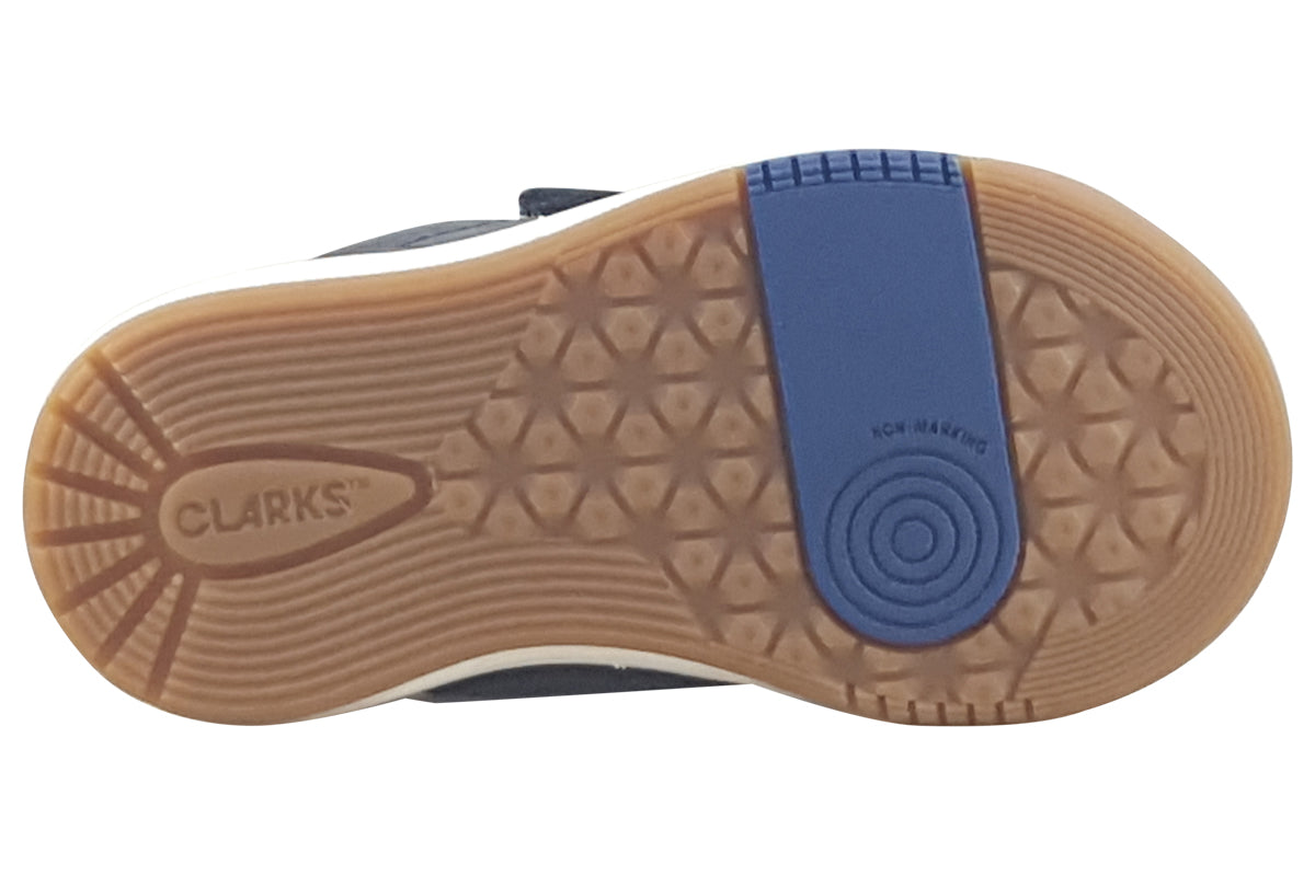 clarks urban solo t navy boys sandals sole