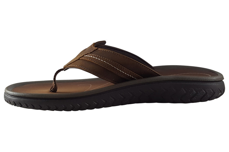 Clarks Wesley Sun Beeswax Leather Mens Sandals