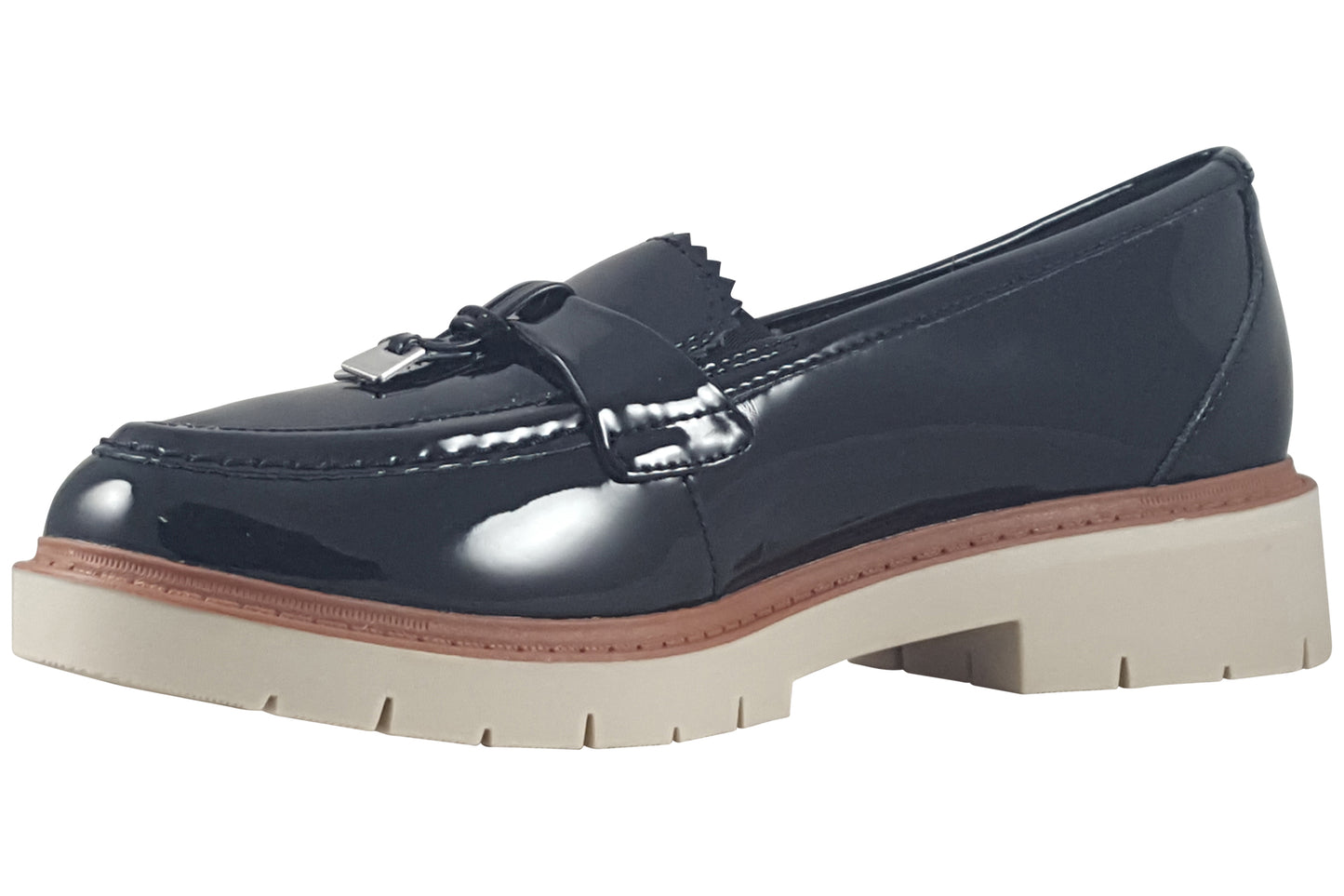 clarks westlynn bella black pat womens shoes left