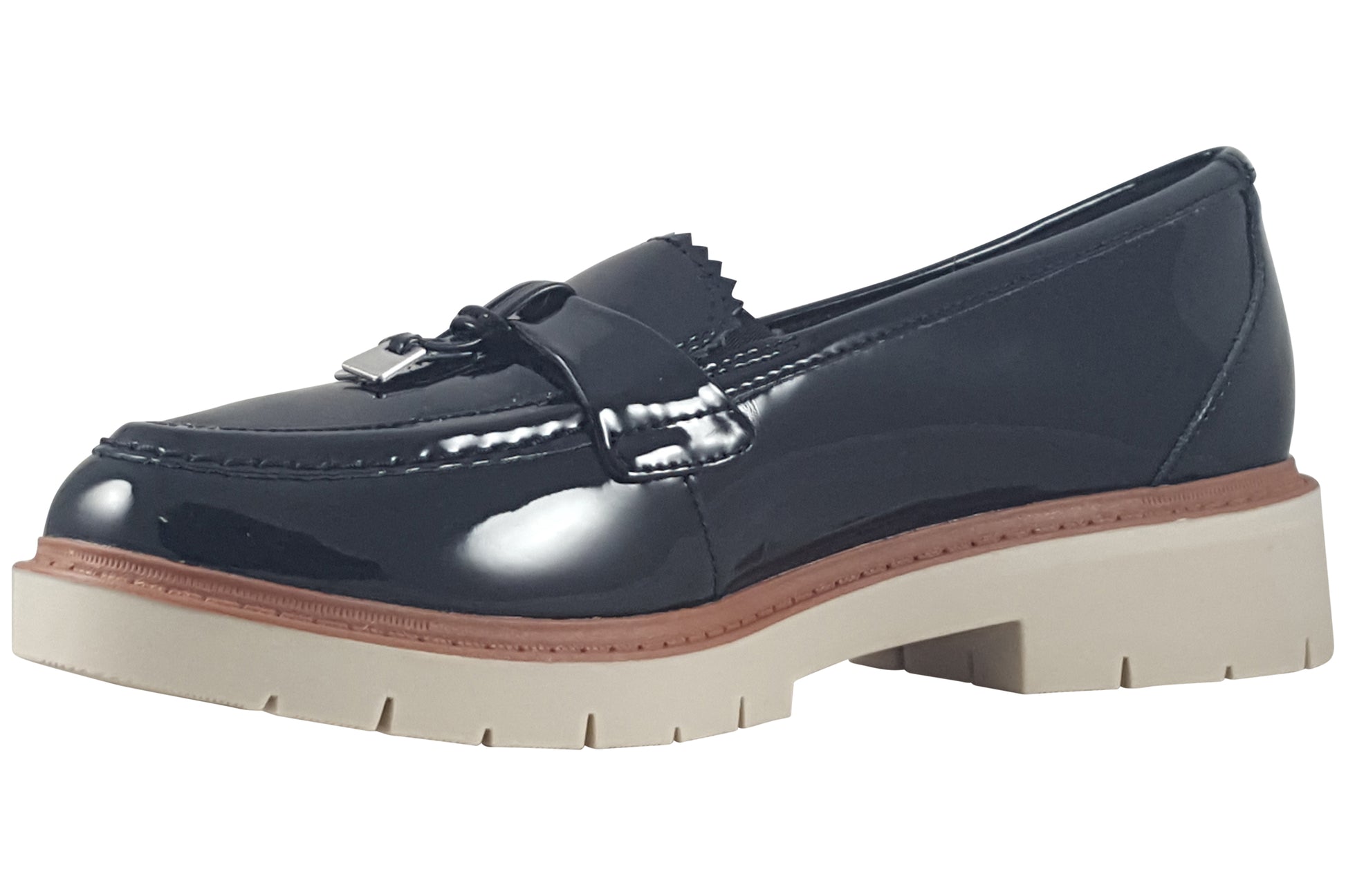clarks-westlynn-bella-black-pat-womens-shoes-left