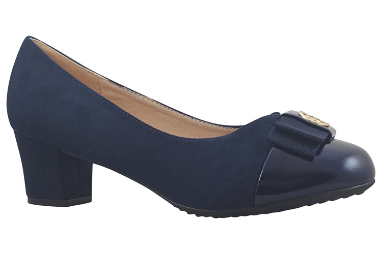 Cocco Ritz Brenda 1011 Navy Micro Womens Shoes
