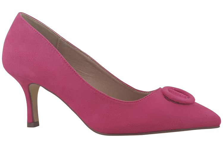 Cocco Ritz Button Coco1023 Fuschia Micro Womens Shoes