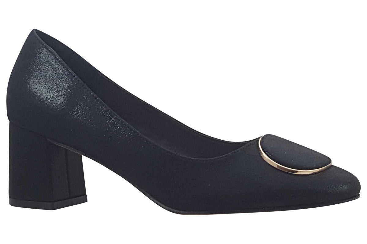 cocco ritz clara black metallic fabric womens right