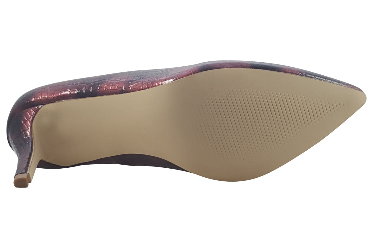 cocco-ritz-davina-burgundy-snake-womens-sole