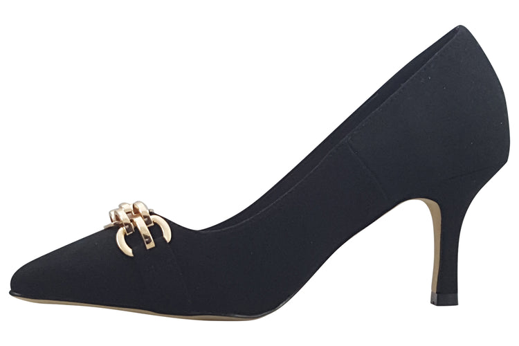 Cocco Ritz Frances 1017 Black Micro Womens Shoes
