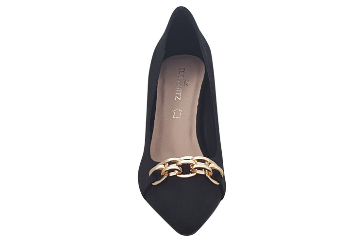 Cocco Ritz Frances 1017 Black Micro Womens Shoes
