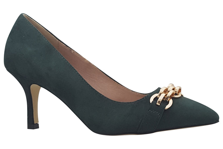 Cocco Ritz Frances 1017 Dark Green Womens Shoes