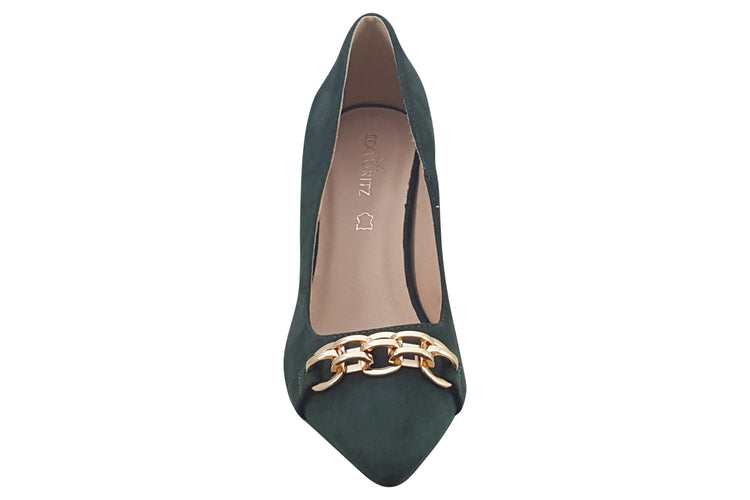 Cocco Ritz Frances 1017 Dark Green Womens Shoes