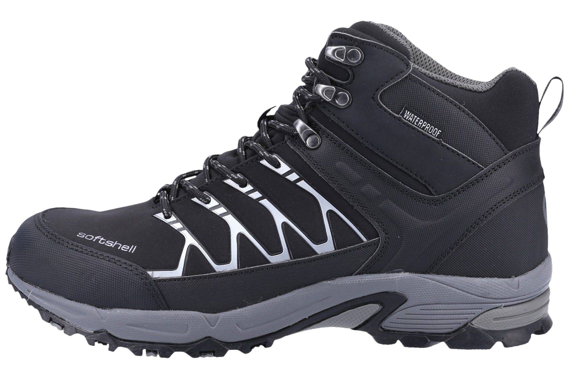 cotswold-abbeydale-mid-mens-hiking-boots-black-grey-left90