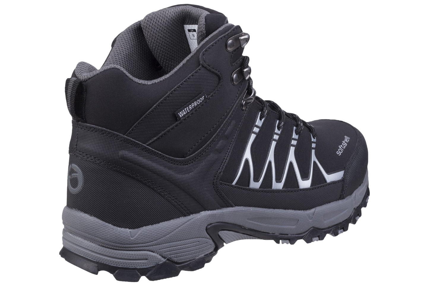 Cotswold Abbydale Mid Black/Grey Mens Boots