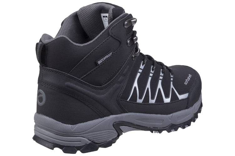 Cotswold Abbydale Mid Black/Grey Mens Boots