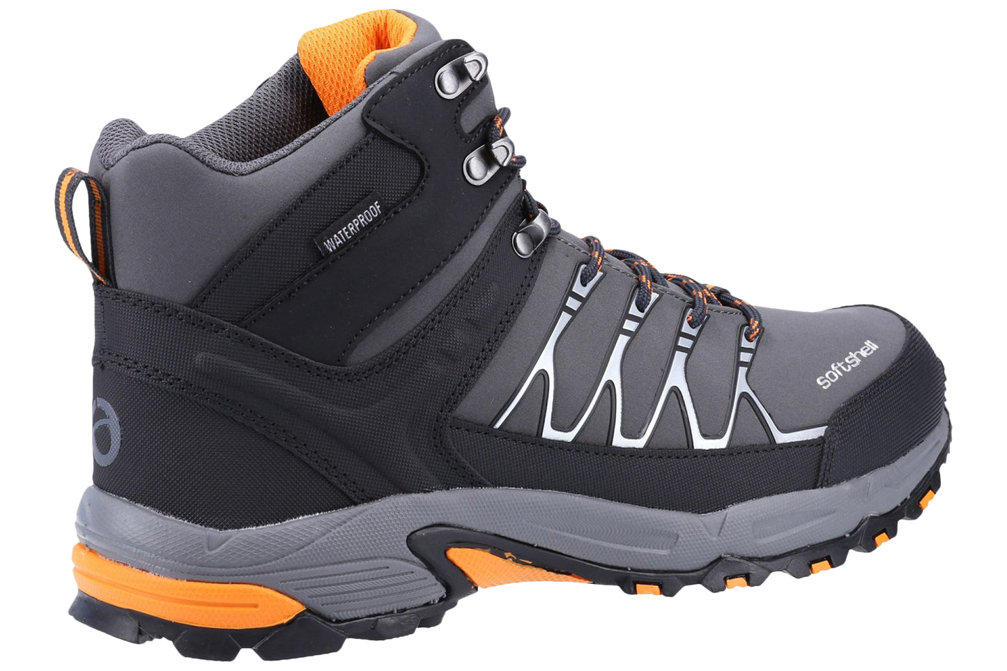 Cotswold Abbeydale Mid Grey/Orange Mens Boots