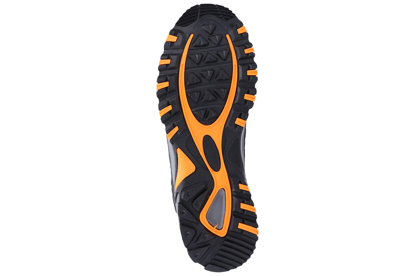 Cotswold Abbeydale Mid Grey/Orange Mens Boots