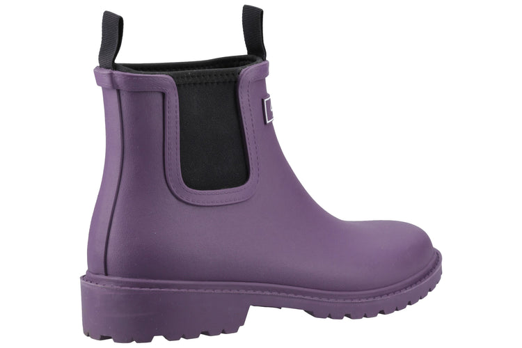 Cotswold Barton W Purple Womens Wellingtons