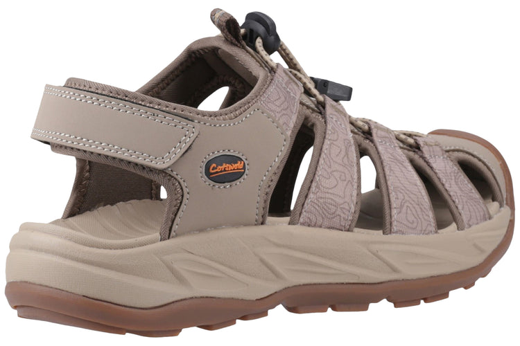 Cotswold Bilbury Taupe Womens Sandals