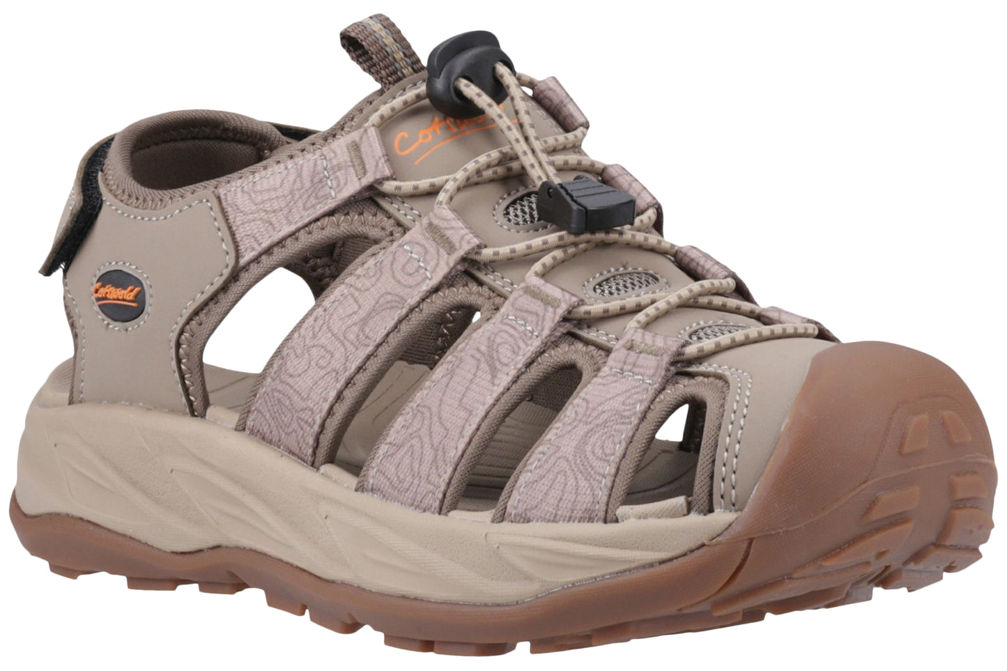 Cotswold Bilbury Taupe Womens Sandals