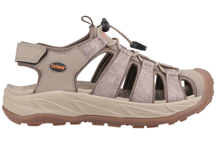 Cotswold Bilbury Taupe Womens Sandals
