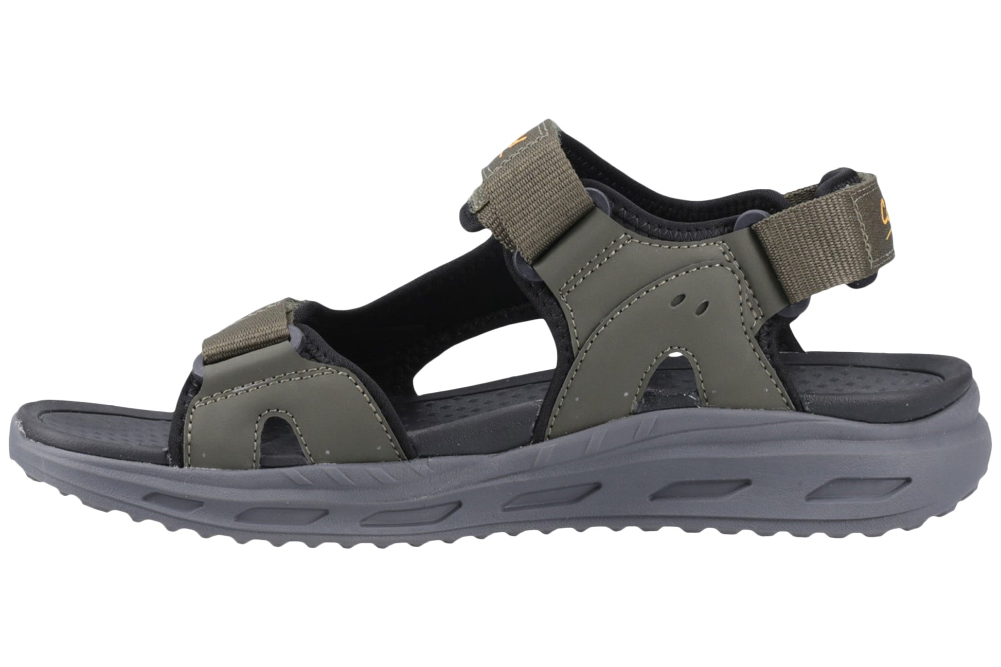 cotswold-fairford-sandal-mens-summer-khaki-left