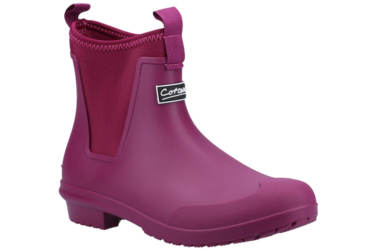 Cotswold Grosvenor Berry Womens Wellingtons