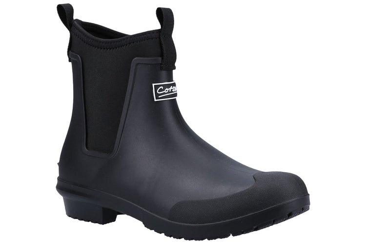 Cotswold Grosvenor Black Womens Wellingtons