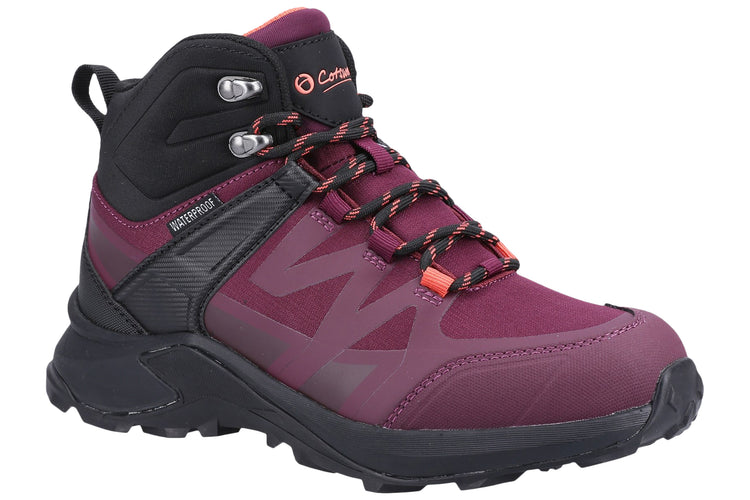 Cotswold Horton Burgundy Womens Boots