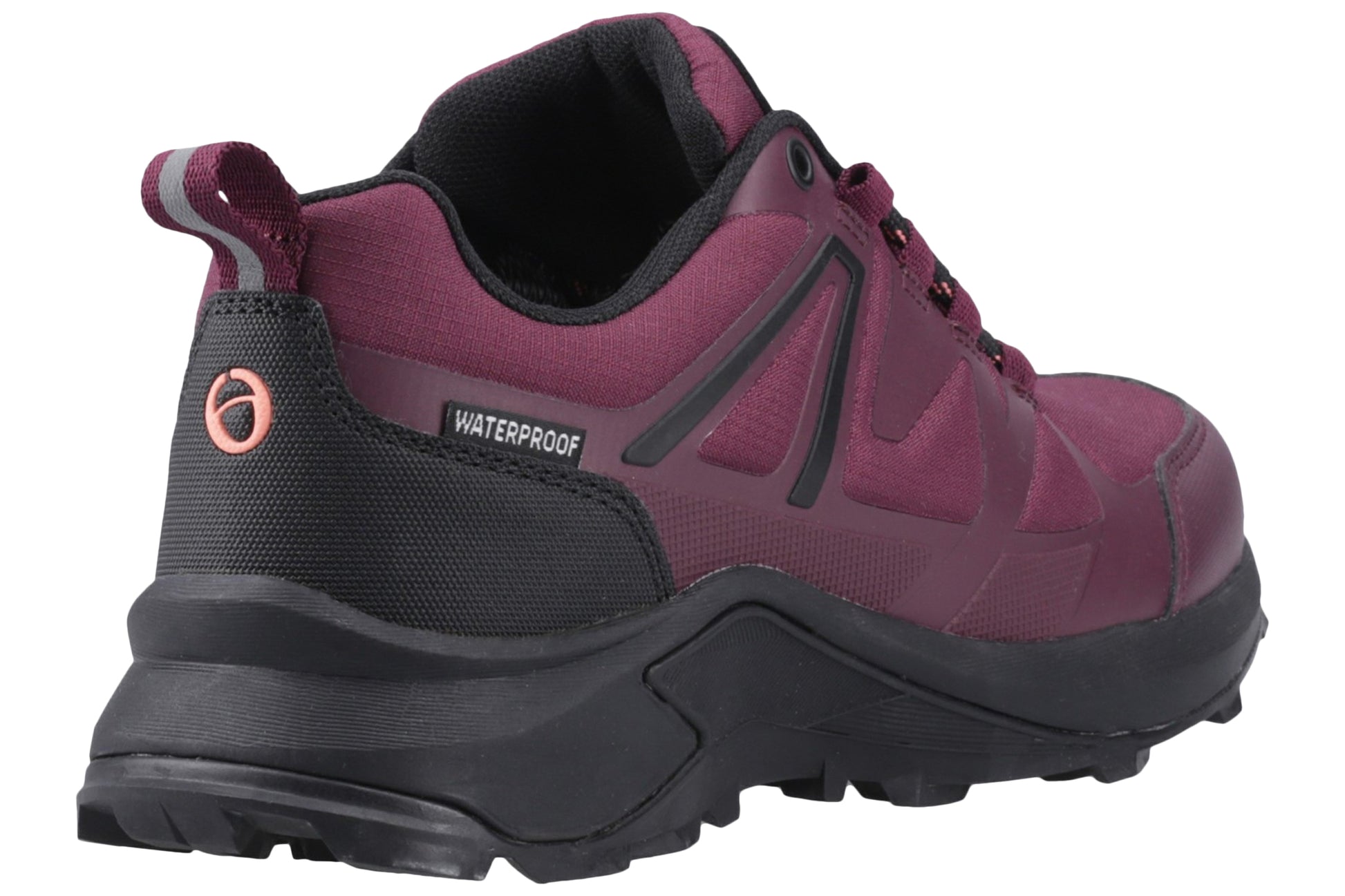 cotswold-horton-low-ladies-hiking-shoes-burgundy-back