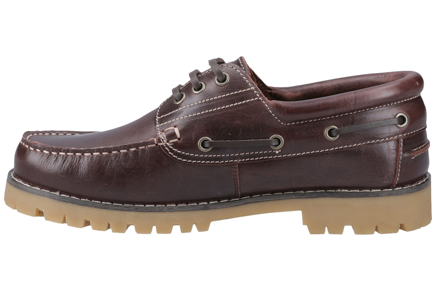 Cotswold Inglecote Brown Leather Mens Shoes