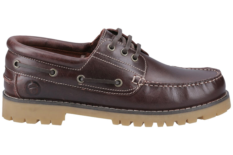 Cotswold Inglecote Brown Leather Mens Shoes