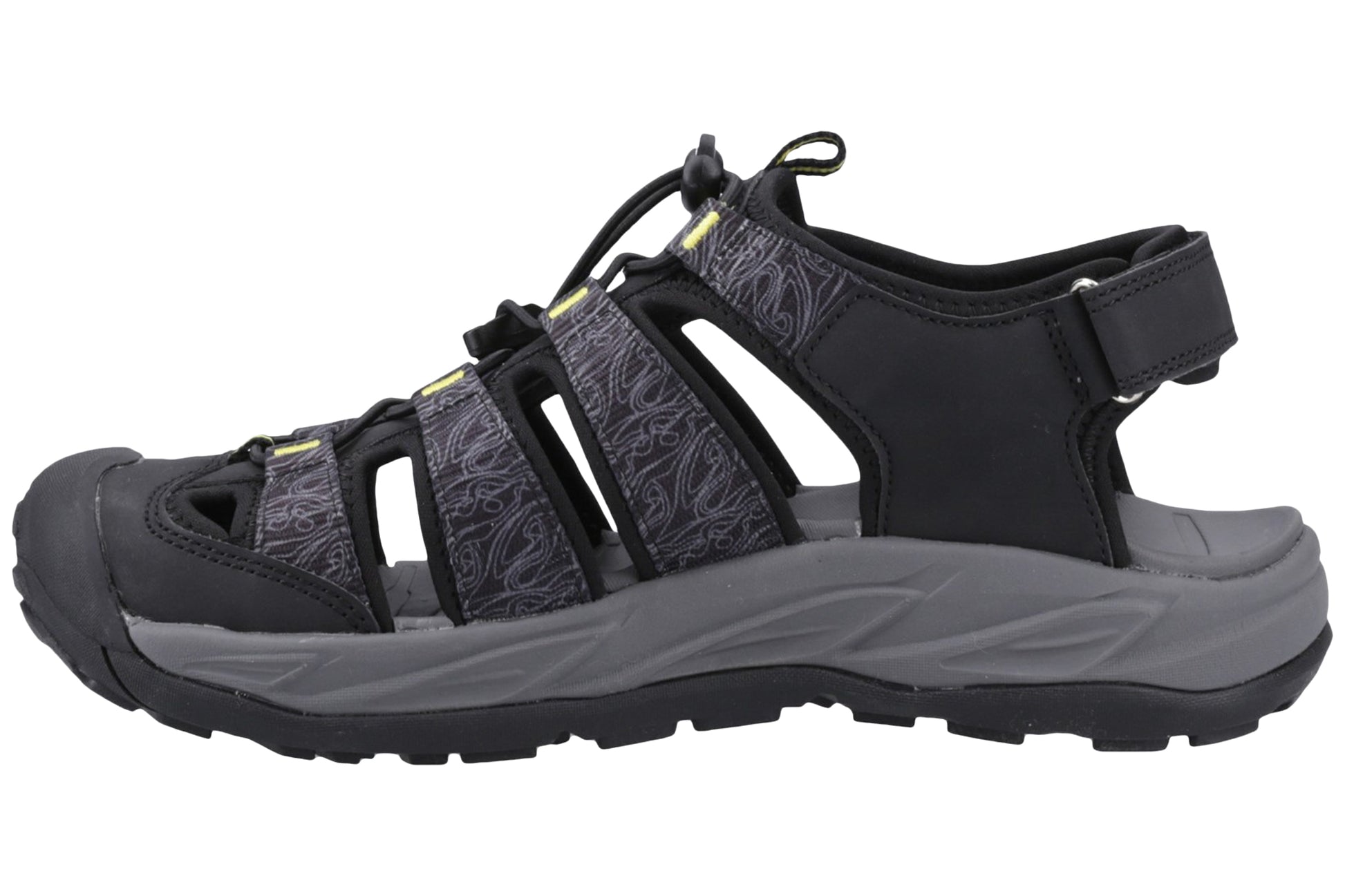 cotswold-minster-sandal-mens-summer-black-left-side