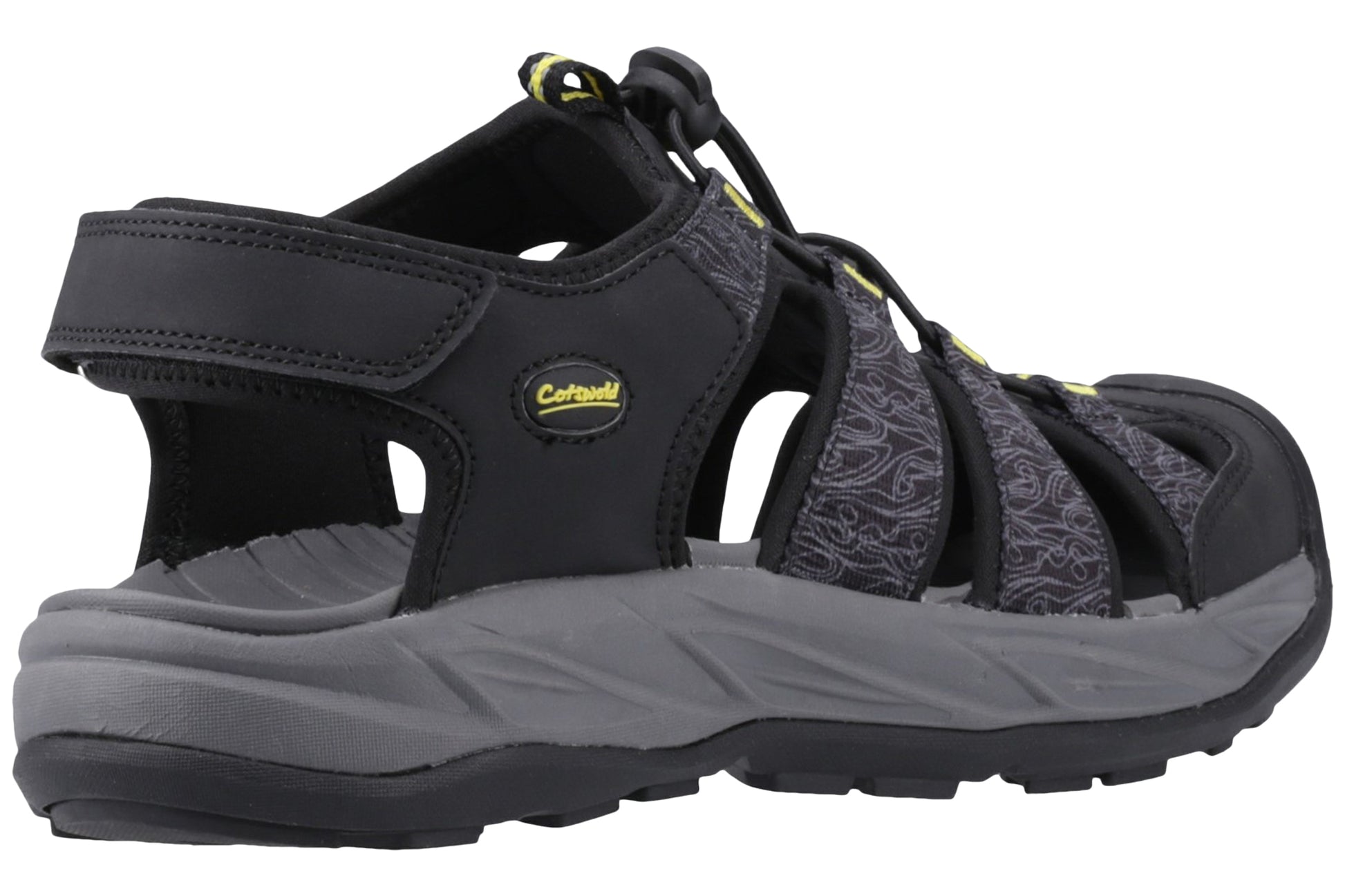 cotswold-minster-sandal-mens-summer-black-right-back-angle