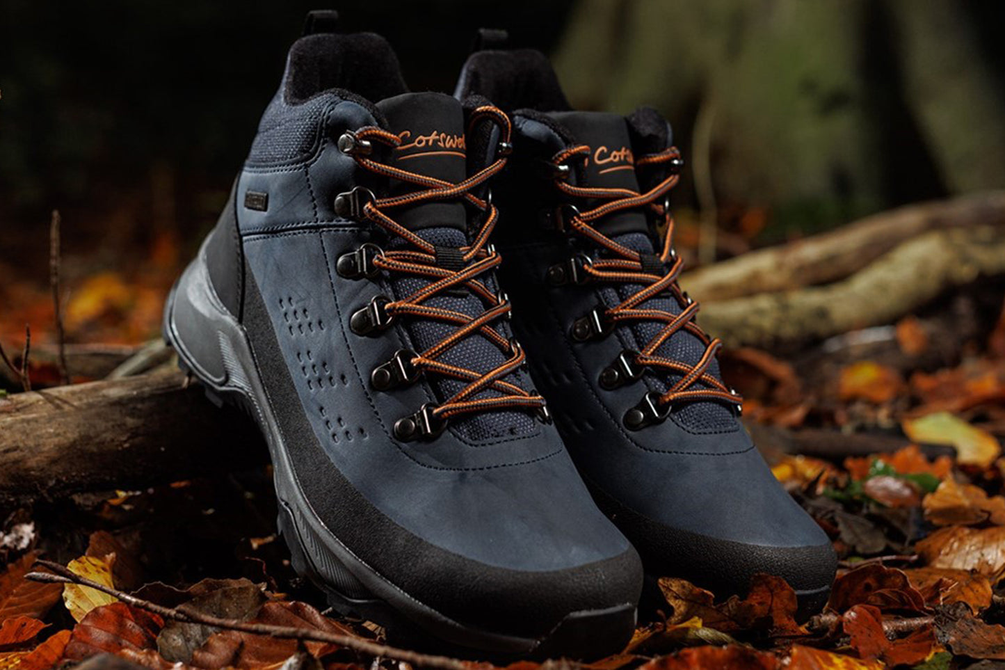 Cotswold Ryeford Navy Mens Boots