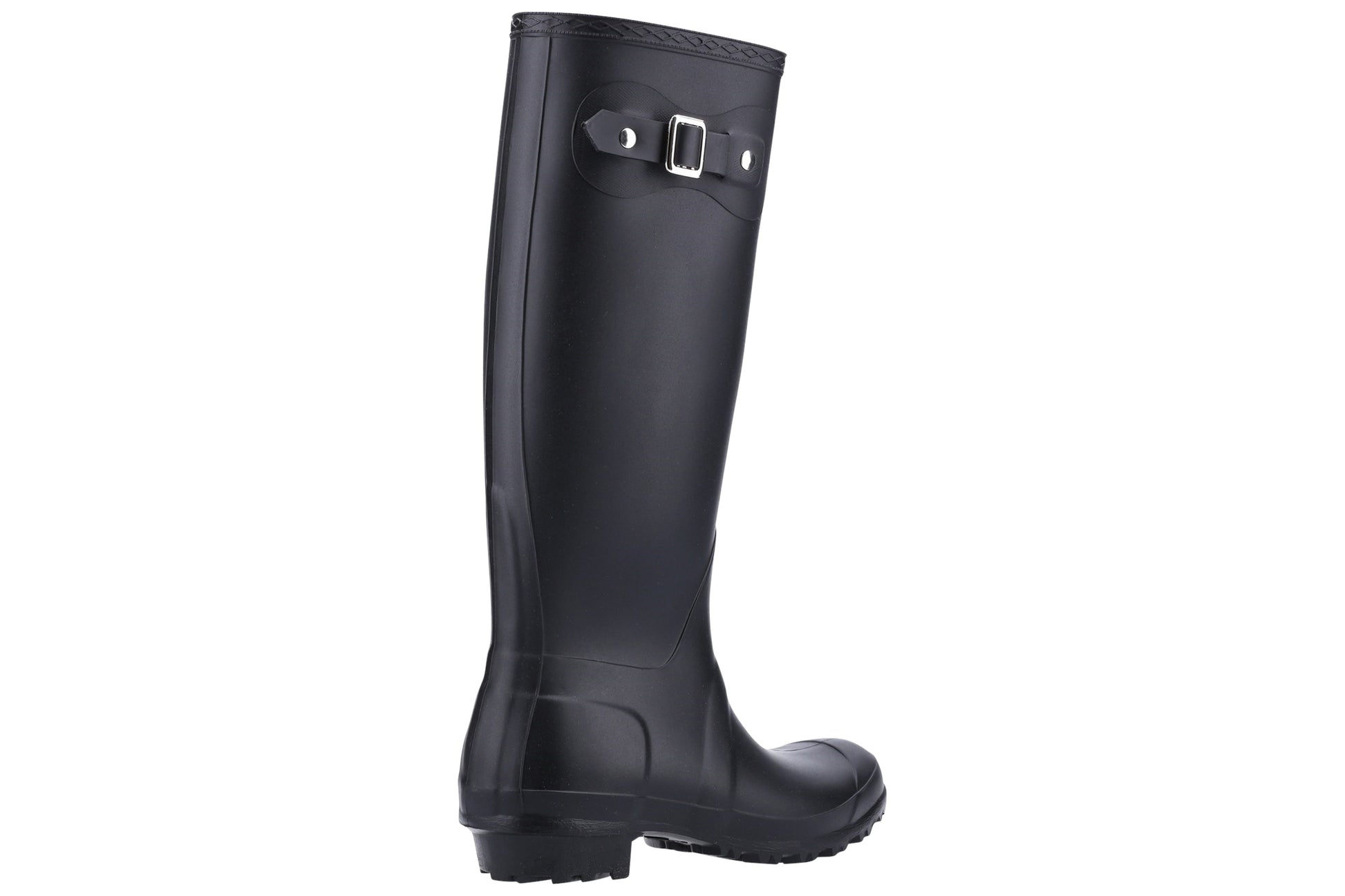 cotswold-sandringham-plain-pvc-wellingtons-black-back-angle