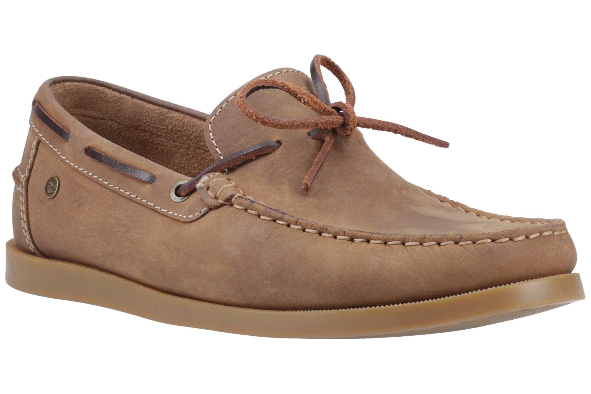 cotswold-slad-mens-classic-slip-on-shoes-tan-front