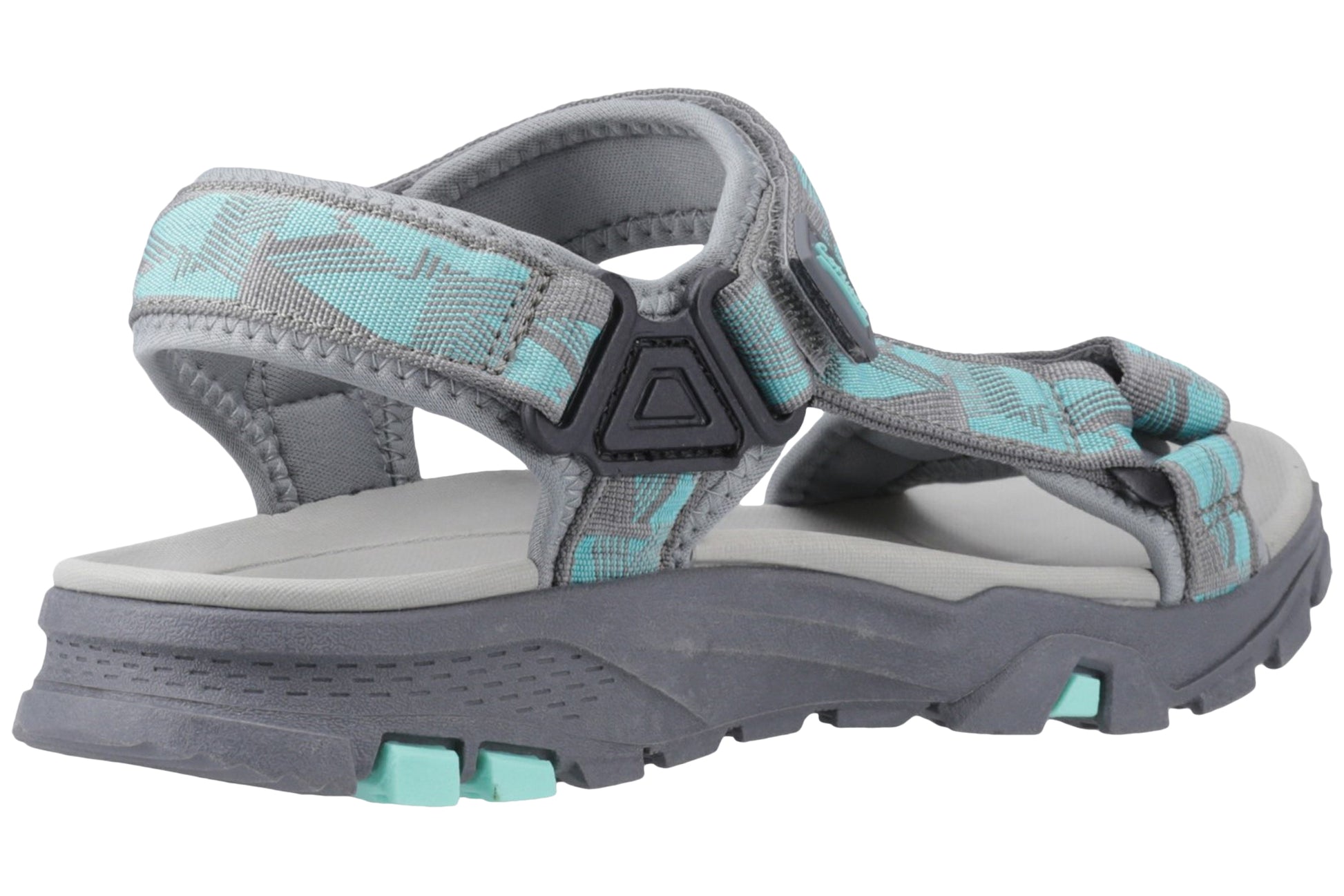 cotswold-stanton-sandal-ladies-summer-grey-turquoise-right-back-angle