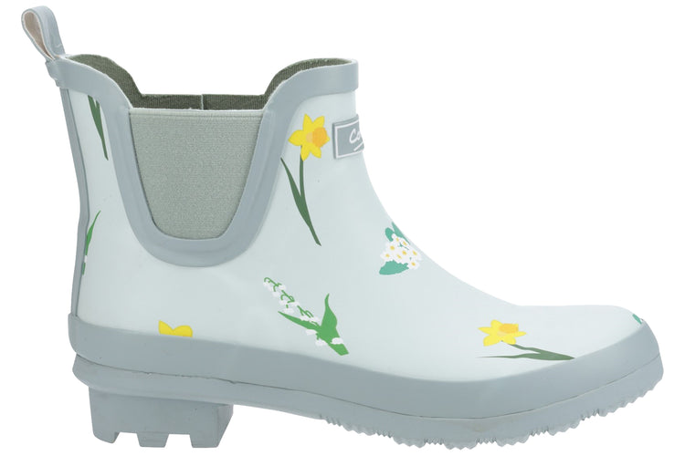 Cotswold Wildflower Ankle Mint Womens Wellingtons