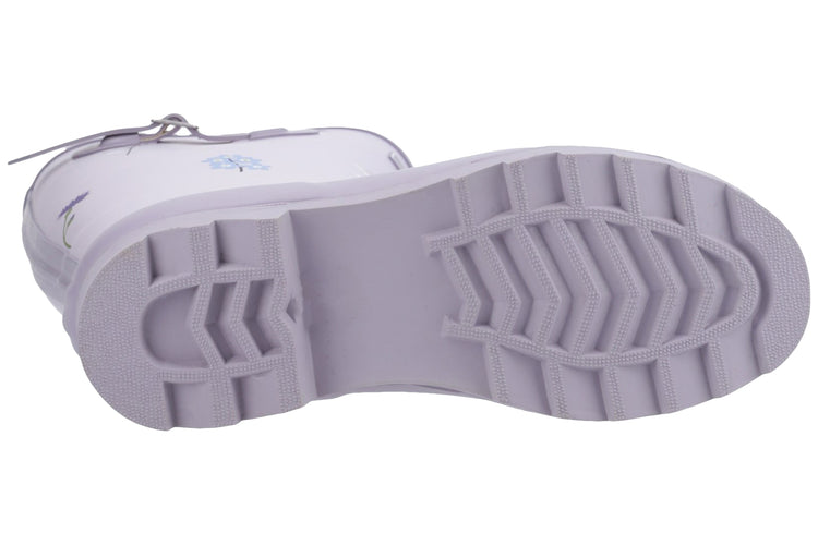 Cotswold Wildflower Tall Lilac Womens Wellingtons