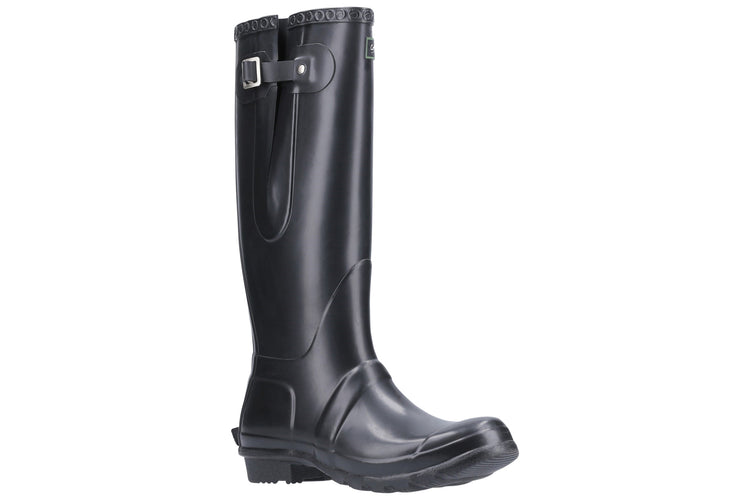 Cotswold Windsor Welly M Black Womens Wellingtons