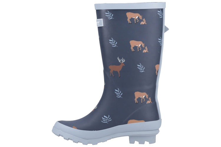 Cotswold Woodland Mid Deers Womens Wellingtons