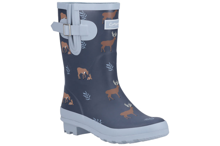 Cotswold Woodland Mid Deers Womens Wellingtons