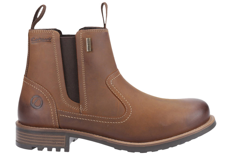 Cotswold Worcester Light Brown Mens Boots