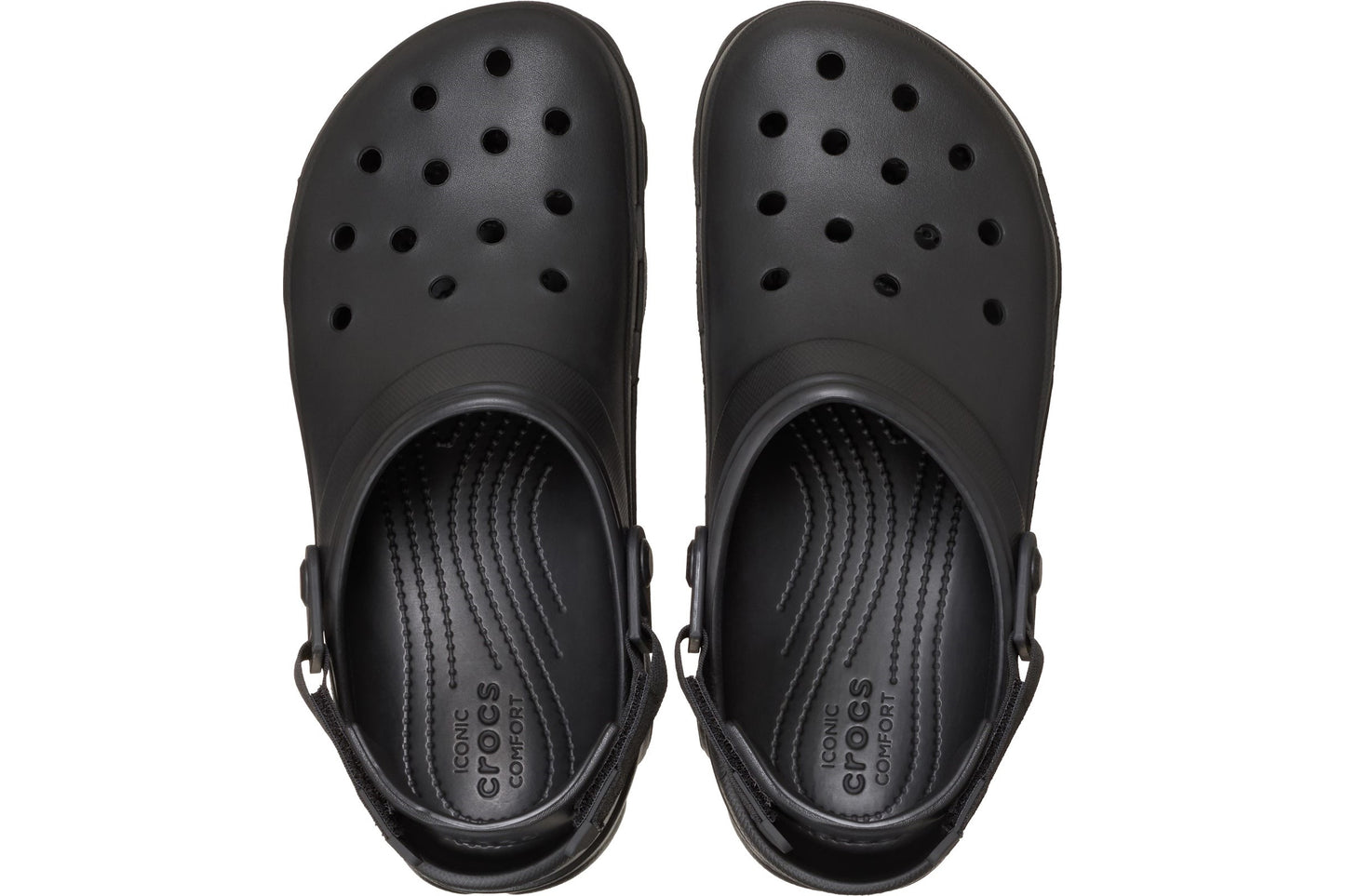 Crocs All-Terrain Clog M Black Mens Sandals