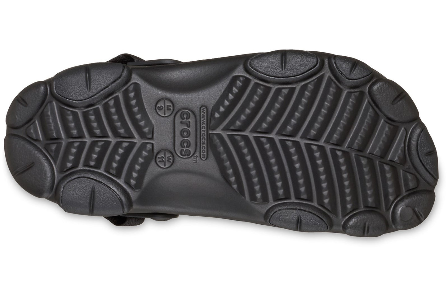 Crocs All-Terrain Clog M Black Mens Sandals