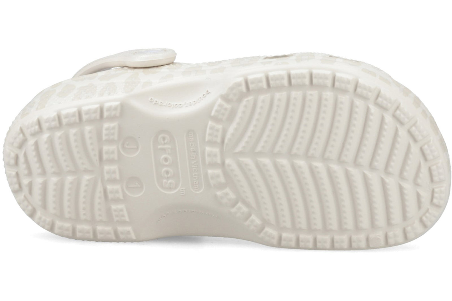 Crocs Classic Animal Clog Kid Almond Tint/Leopard Girls Sandals