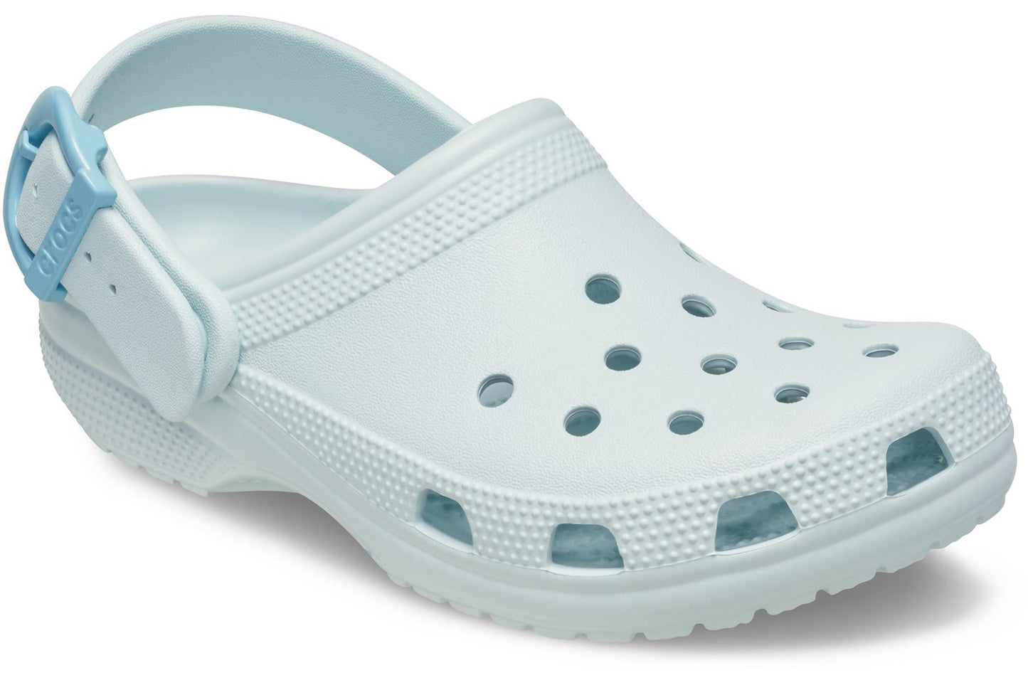 Crocs Classic Buckle Clog Vapour Ice Womens Sandals