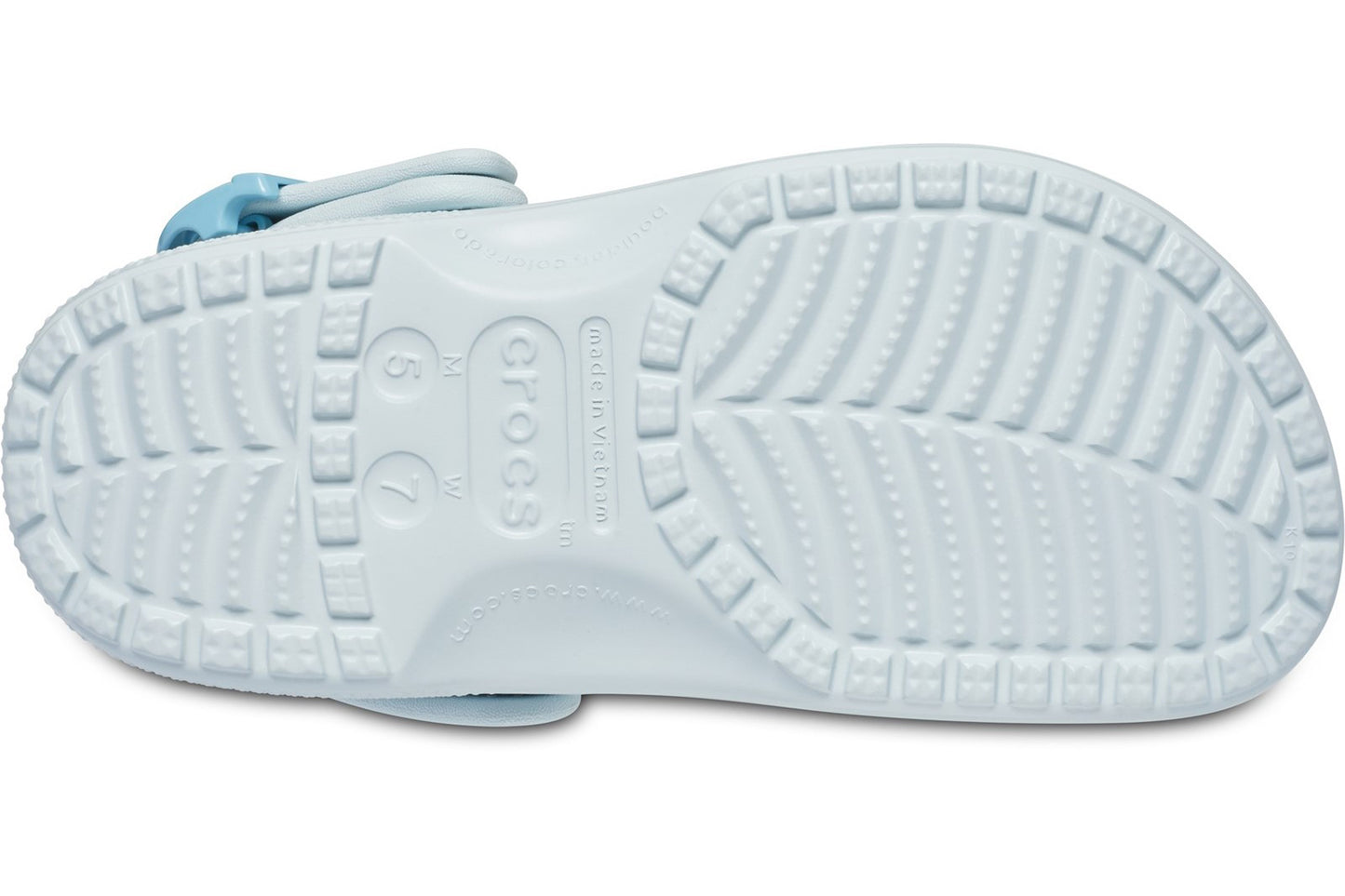 Crocs Classic Buckle Clog Vapour Ice Womens Sandals