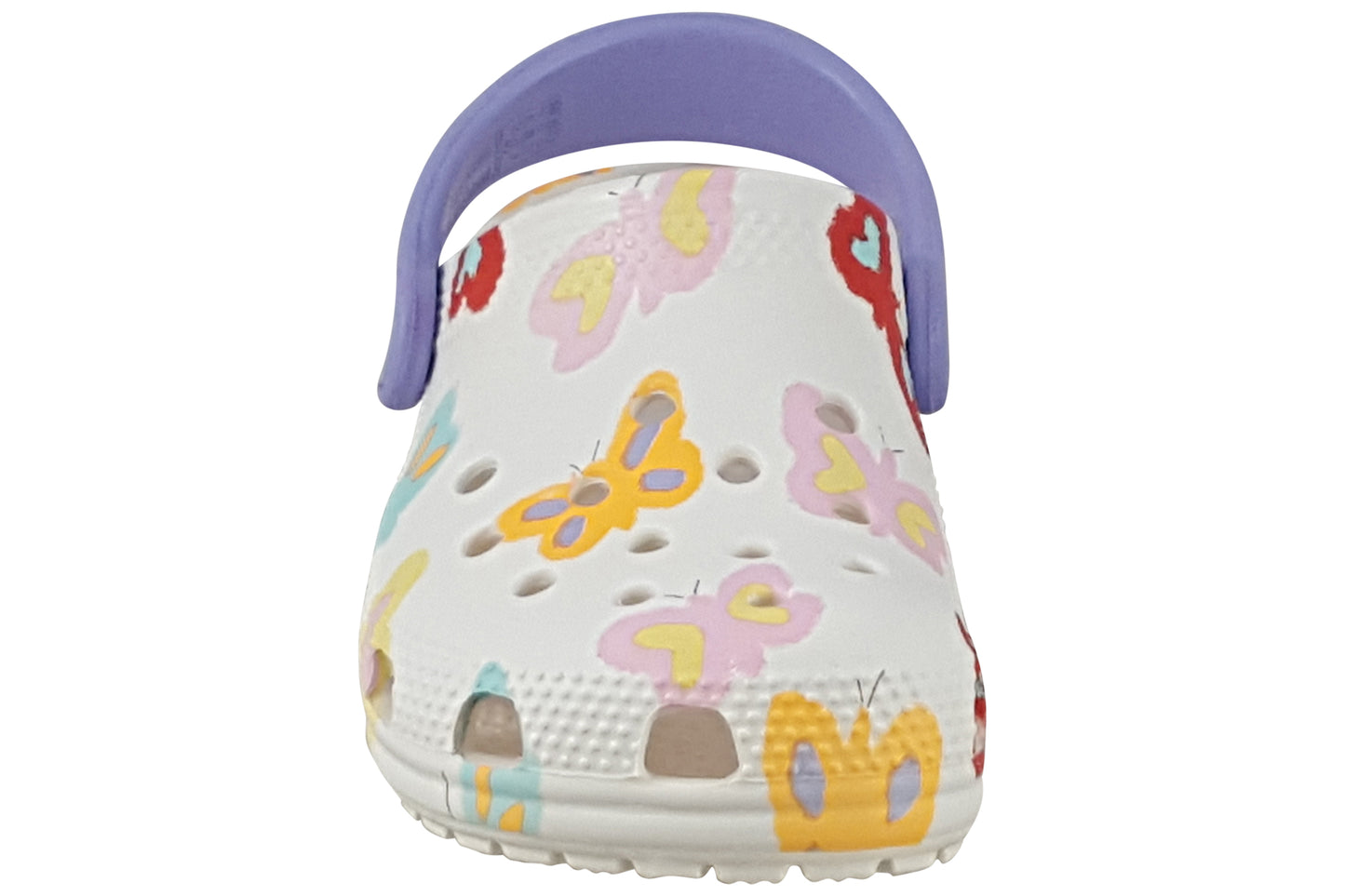 crocs classic butterfly chalk top