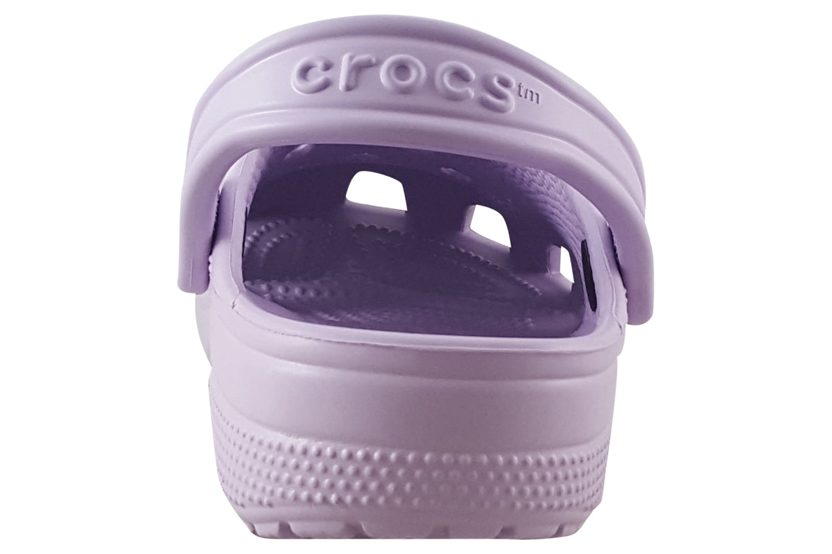 crocs classic clog 10001 lavender back