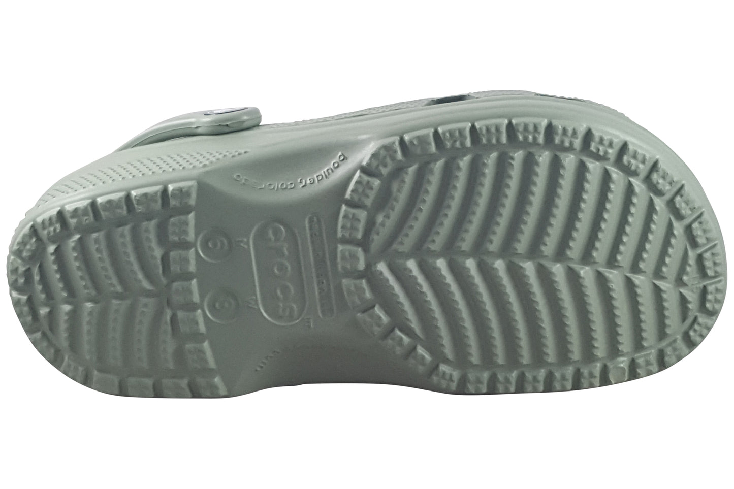 crocs classic clog 10001 moss womens sandals sole