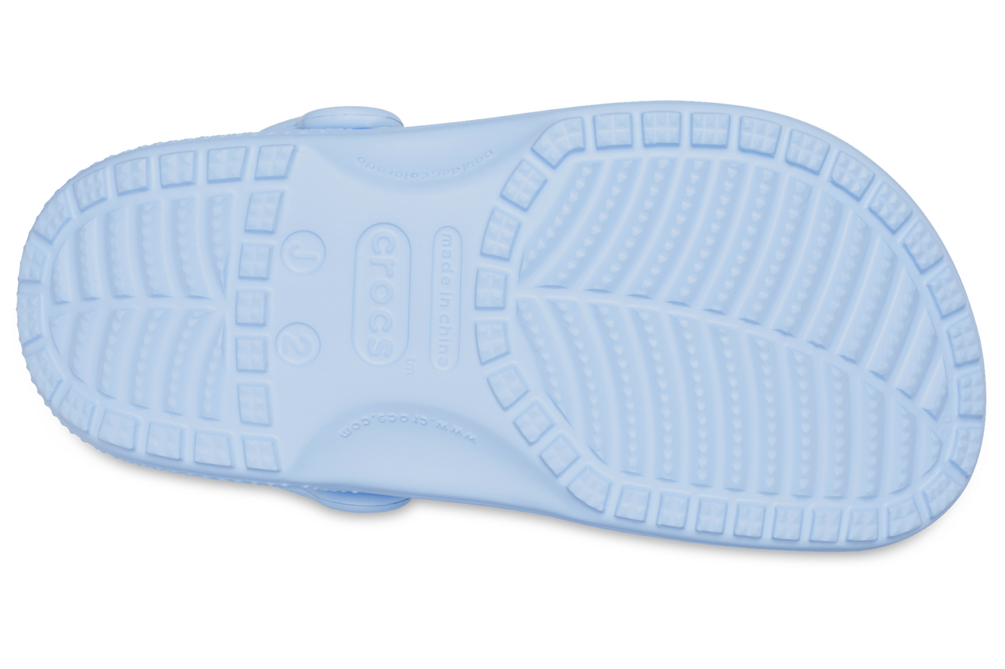 crocs classic clog g 206991 blue calcite sole