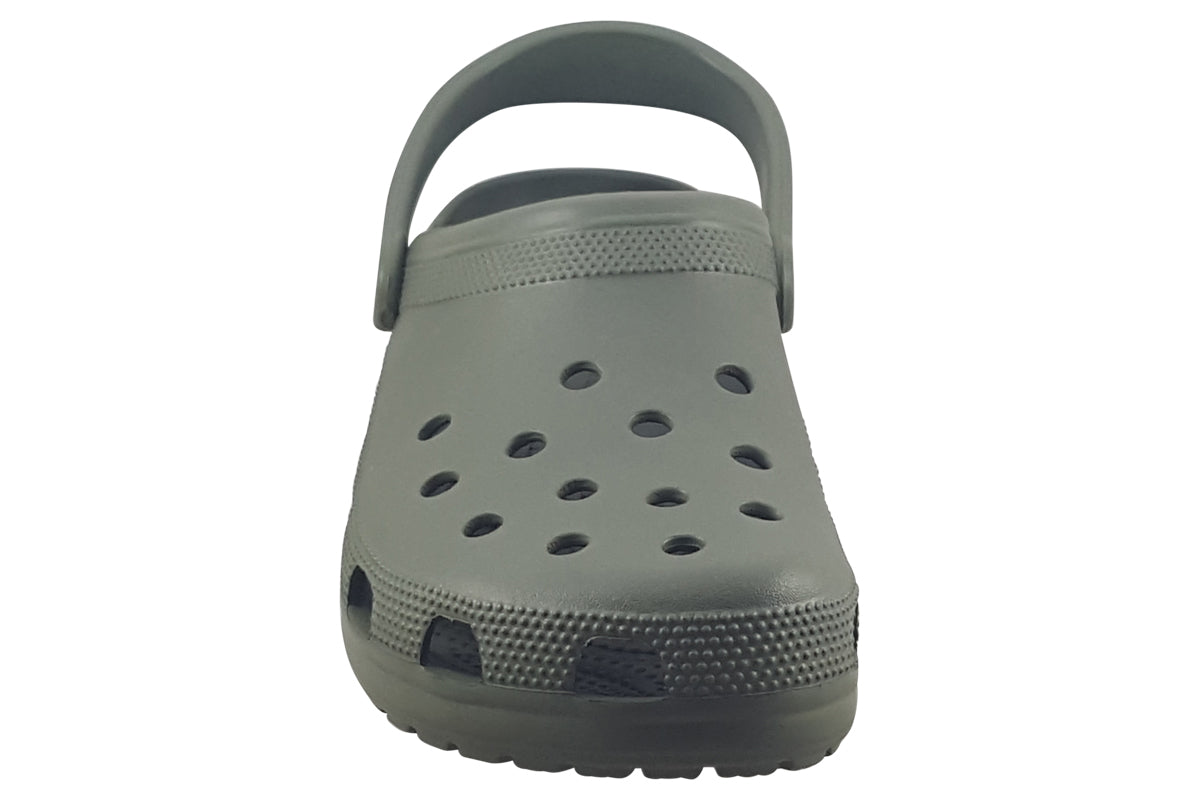 crocs classic clog m army green top